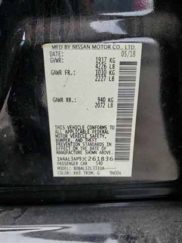 2018 NISSAN ALTIMA 2.5 - 1N4AL3AP9JC261836