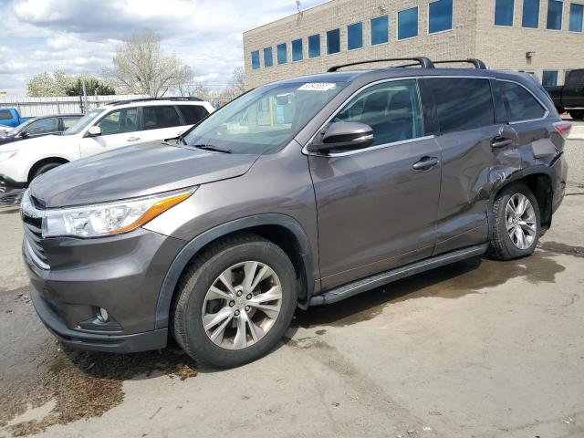 TOYOTA HIGHLANDER LE