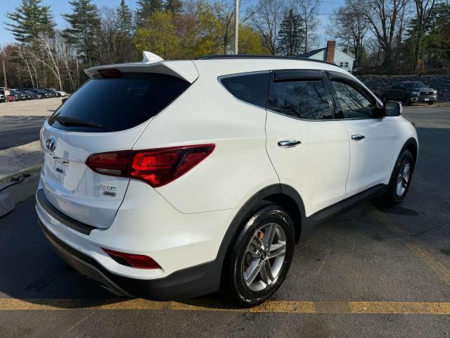 Vin: 5xyzudlb0jg518430, lot: 54825655, hyundai santa fe 20183
