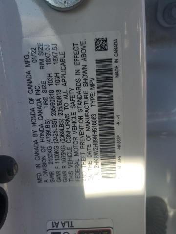 2022 HONDA CR-V EXL - 2HKRW2H89NH618083