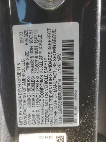 2024 HONDA CR-V SPORT - 5J6RS5H86RL000714