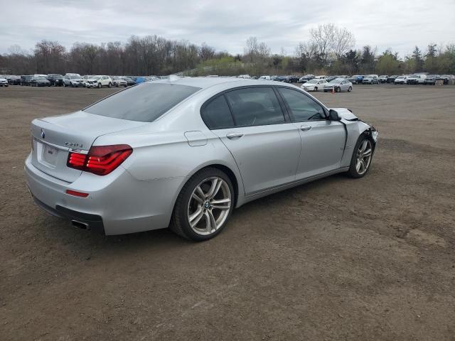 BMW 750 LXI 2013 gray  gas WBAYF8C55DD141665 photo #4