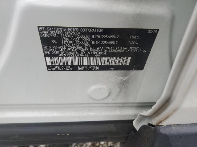 2018 TOYOTA RAV4 LE - JTMZFREV2JJ179474