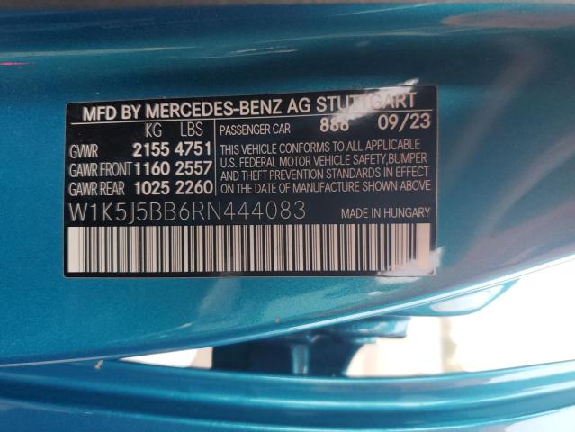 2024 MERCEDES-BENZ CLA AMG 35 - W1K5J5BB6RN444083