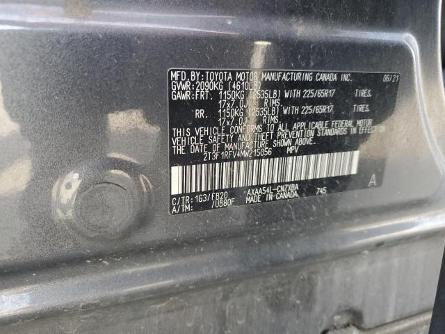 2021 TOYOTA RAV4 LE - 2T3F1RFV4MW215056