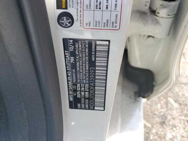 2015 MERCEDES-BENZ CLS 550 WDDLJ7DB3FA139093