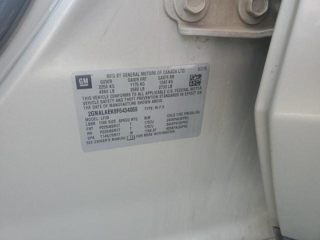 2015 CHEVROLET EQUINOX LS - 2GNALAEK8F6434069