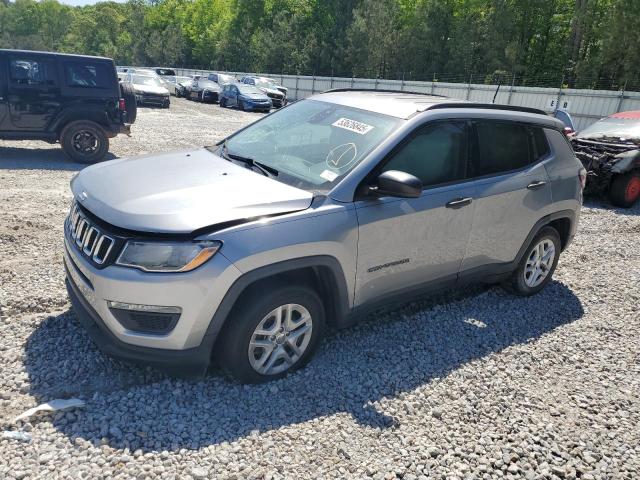 Vin: 3c4njcab5jt240492, lot: 53626845, jeep compass sport 2018 img_1