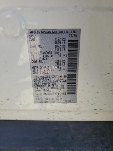 5N1AT2MVXHC754042 2017 NISSAN ROGUE