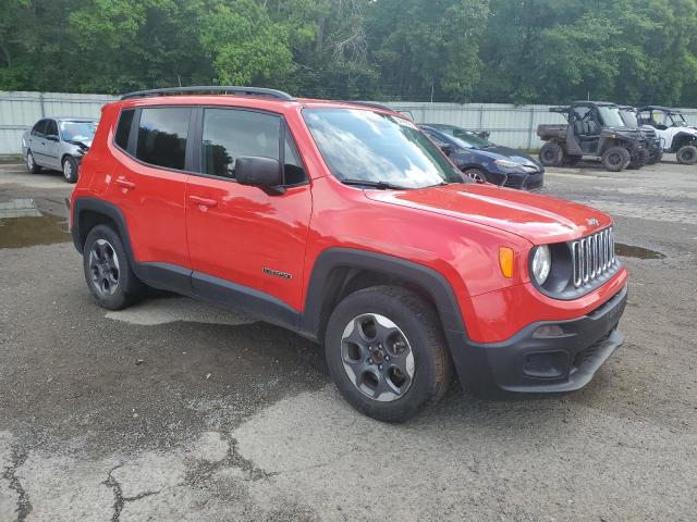 Vin: zaccjaab7jpg85934, lot: 54799535, jeep renegade sport 20184