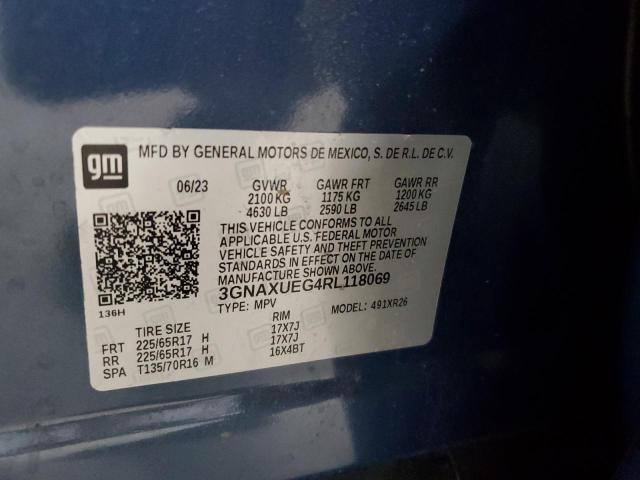 2024 CHEVROLET EQUINOX LT - 3GNAXUEG4RL118069