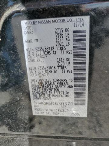 2015 NISSAN PATHFINDER - 5N1AR2MM6FC630370
