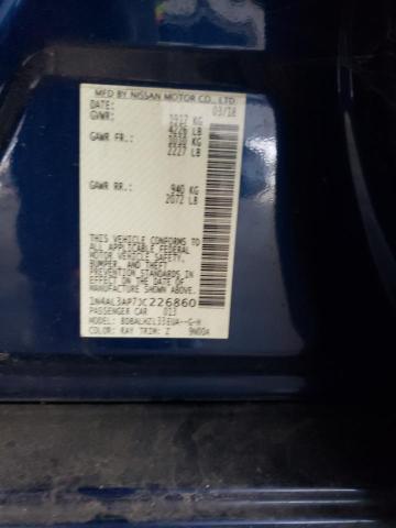 2018 NISSAN ALTIMA 2.5 - 1N4AL3AP7JC226860