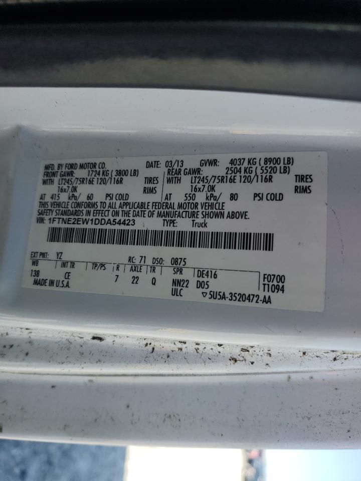 FORD ECONOLINE E250 VAN