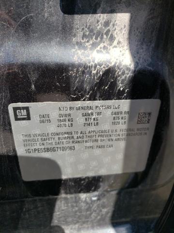 2016 CHEVROLET CRUZE LIMI - 1G1PE5SB6G7109083