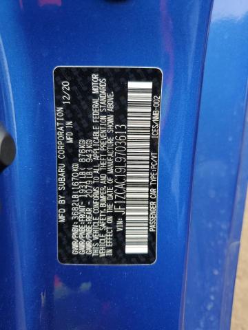 2020 SUBARU BRZ LIMITE JF1ZCAC19L9703613