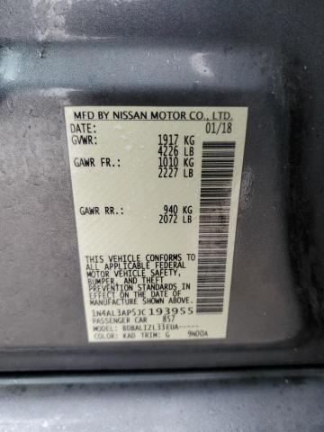 1N4AL3AP5JC193955 2018 NISSAN ALTIMA