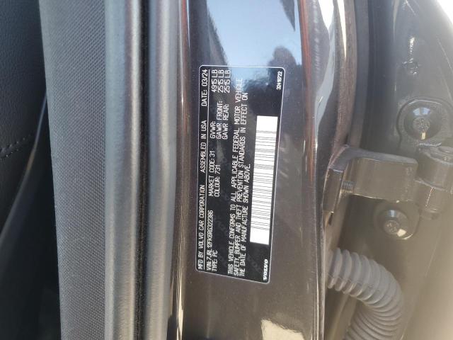 2024 VOLVO S60 CORE 7JRL12FK6RG322386