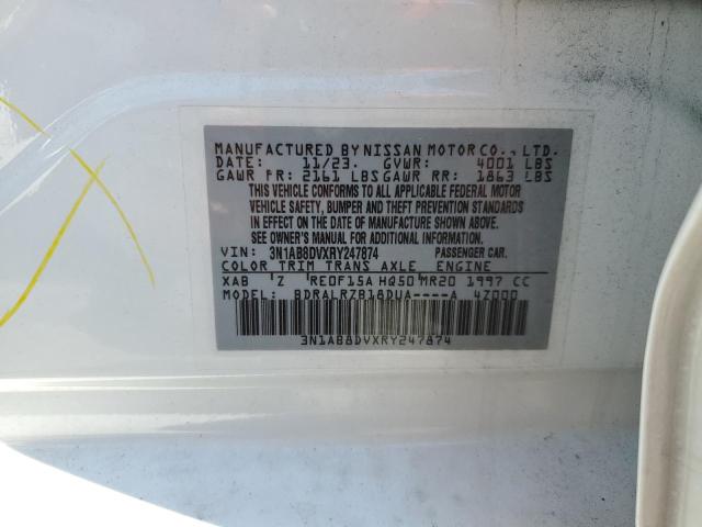 2024 NISSAN SENTRA SR - 3N1AB8DVXRY247874