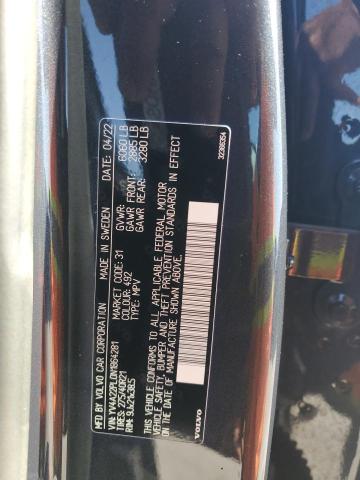 2022 VOLVO XC90 T6 IN - YV4A22PL0N1864281