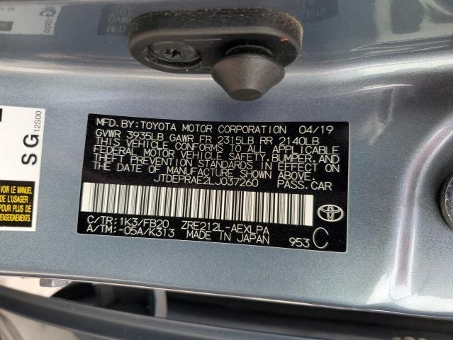 2020 TOYOTA COROLLA LE - JTDEPRAE2LJ037260