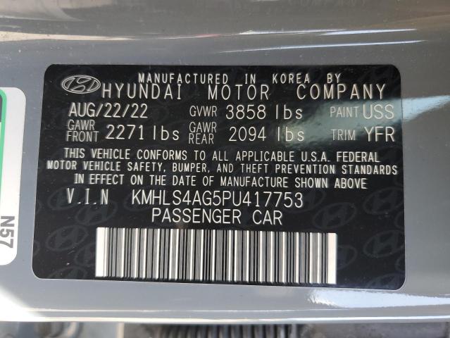 2023 HYUNDAI ELANTRA - KMHLS4AG5PU417753
