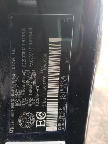 2018 TOYOTA SIENNA LE - 5TDKZ3DC4JS948792