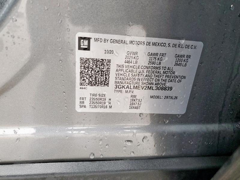 2021 GMC TERRAIN SL - 3GKALMEV2ML308839