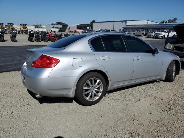 INFINITI G37 BASE 2009 silver sedan 4d gas JNKCV61E49M305646 photo #4