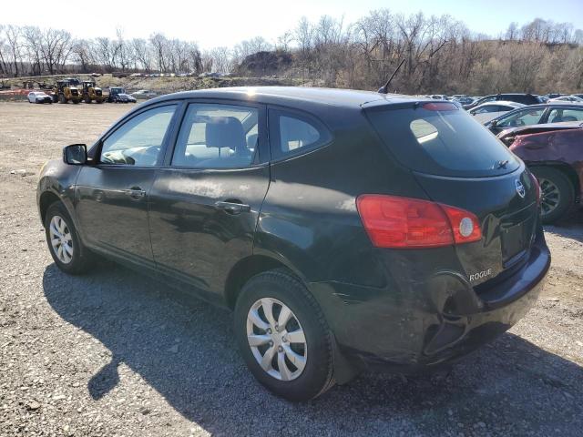 NISSAN ROGUE 2008 black  gas JN8AS58V68W130048 photo #3