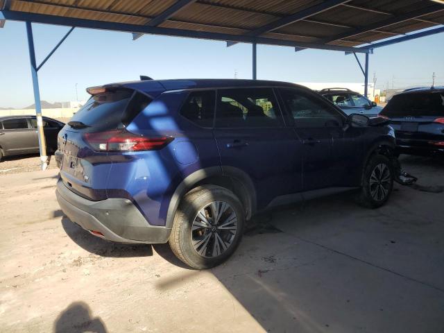NISSAN ROGUE SV 2021 blue  gas 5N1AT3BA4MC708366 photo #4