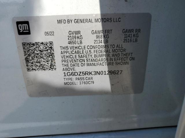 2022 CADILLAC CT5 PREMIU - 1G6DZ5RK3N0129627