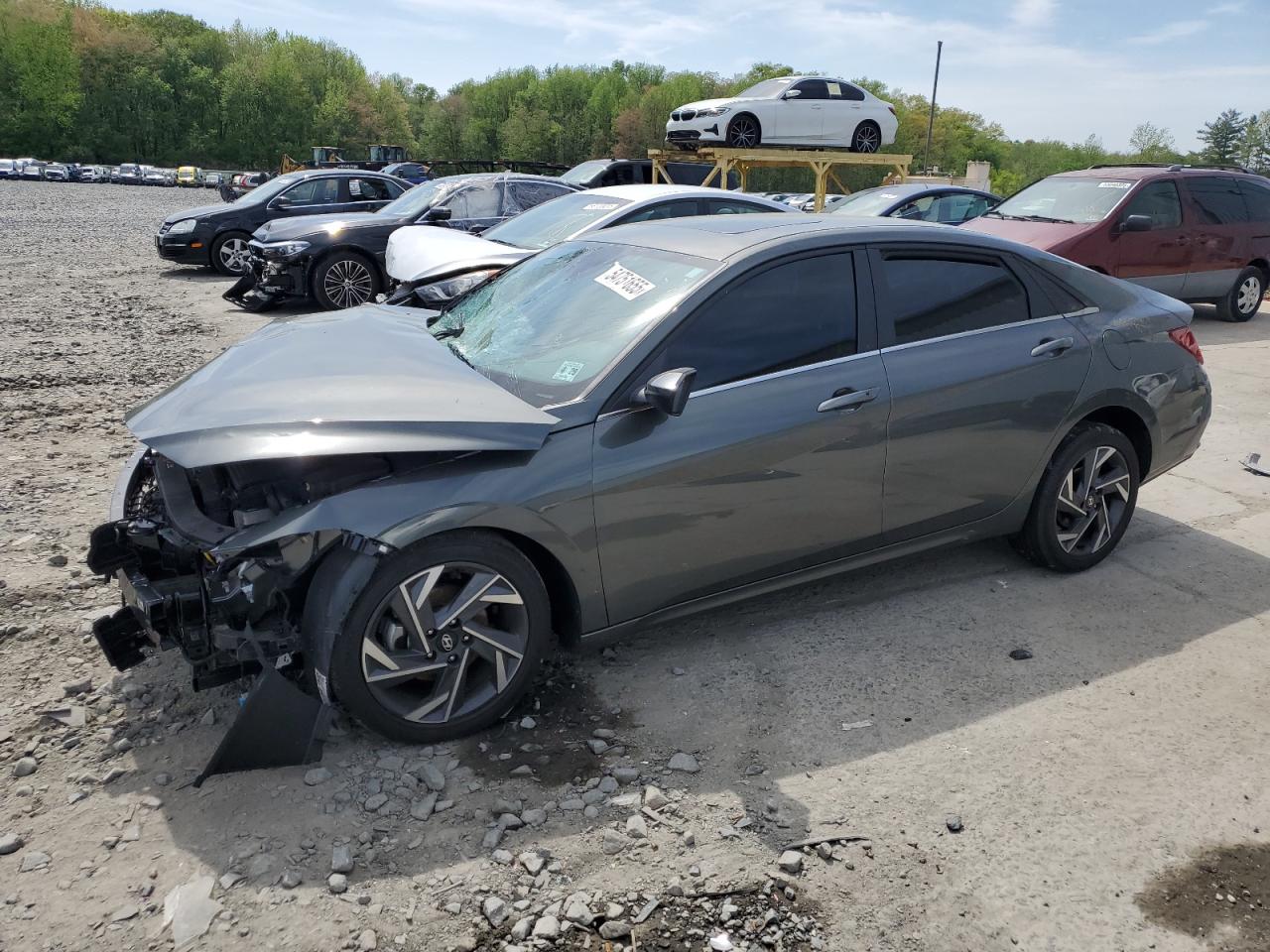 Lot #3296307429 2024 HYUNDAI ELANTRA SE