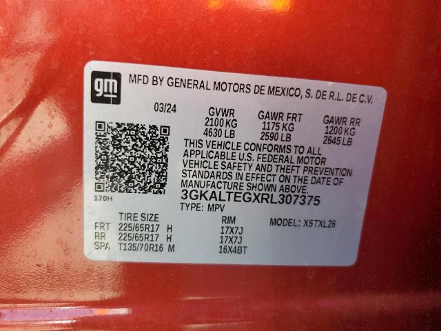 2024 GMC TERRAIN SL - 3GKALTEGXRL307375