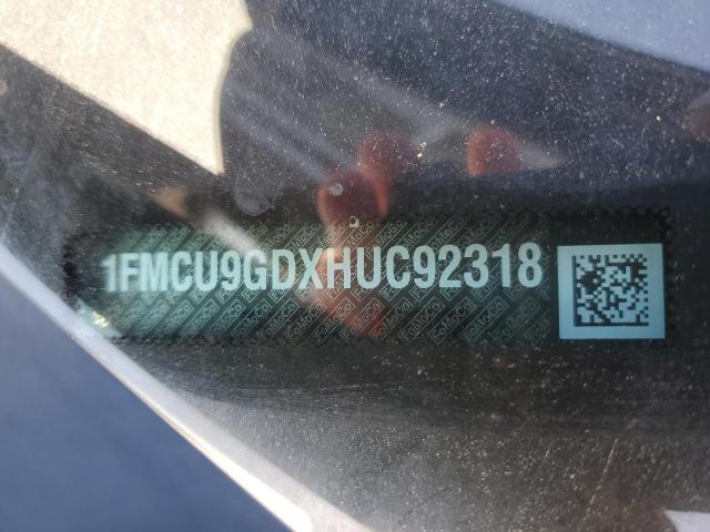 2017 FORD ESCAPE SE - 1FMCU9GDXHUC92318