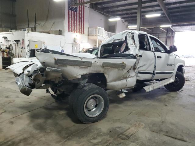 DODGE RAM 3500 S 2005 white crew pic diesel 3D7MS48C95G793552 photo #4