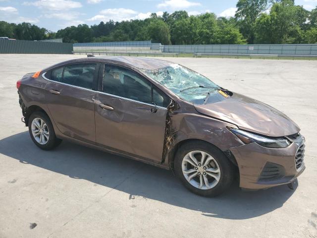 Vin: 1g1be5sm0k7114672, lot: 52175225, chevrolet cruze lt 20194