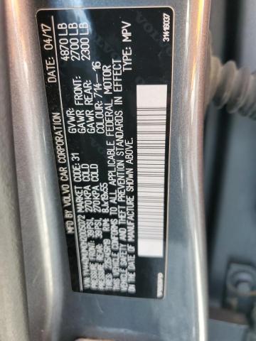 2017 VOLVO S60 CROSS YV440MUM0H2005072