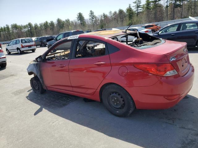 Vin: kmhct4ae3eu614672, lot: 54385245, hyundai accent gls 20142