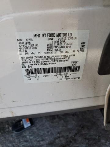 2018 FORD EDGE SEL - 2FMPK3J89JBC44644