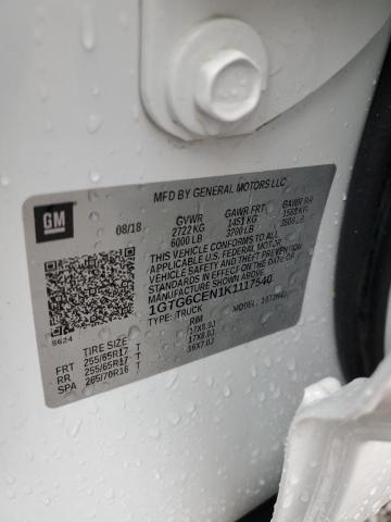 2019 GMC CANYON SLE 1GTG6CEN1K1117540