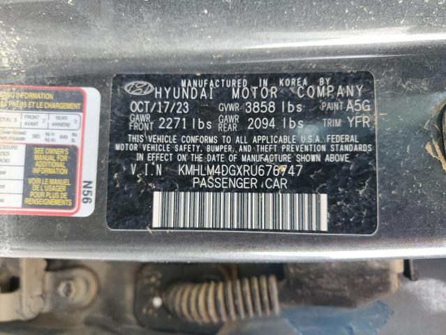 2024 HYUNDAI ELANTRA SE - KMHLM4DGXRU676747