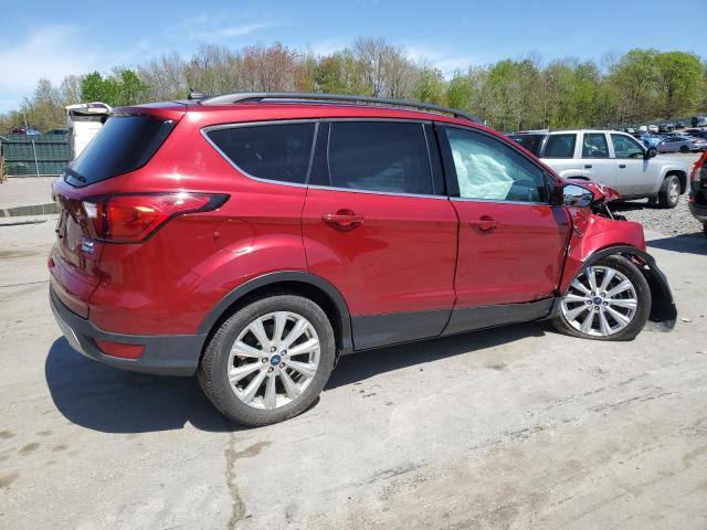 Vin: 1fmcu9hd0kub43745, lot: 54505835, ford escape sel 20193