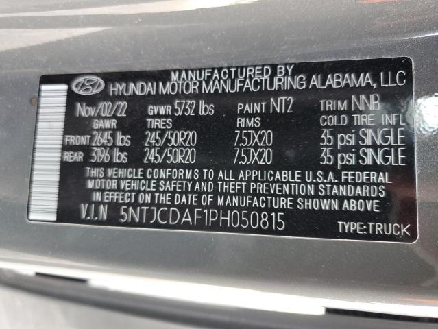 2023 HYUNDAI SANTA CRUZ - 5NTJCDAF1PH050815