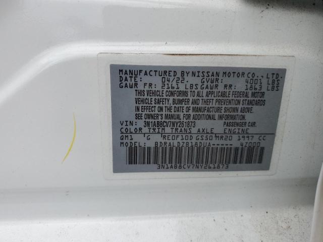 2022 NISSAN SENTRA SV - 3N1AB8CV7NY261873