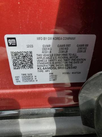 2024 BUICK ENCORE GX KL4AMDSL9RB126540