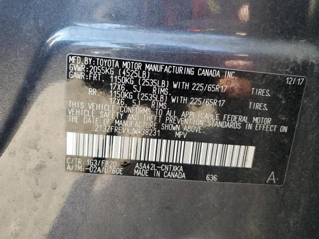 2018 TOYOTA RAV4 LE - 2T3ZFREVXJW438231