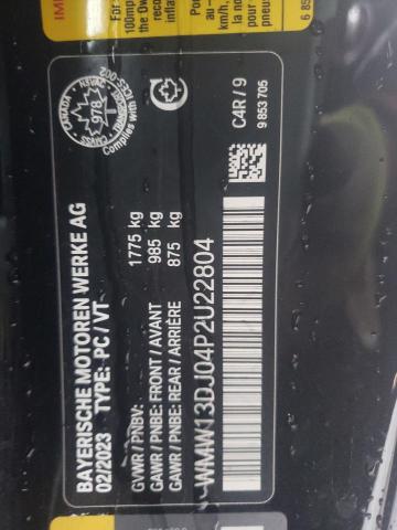 2023 MINI COOPER SE WMW13DJ04P2U22804