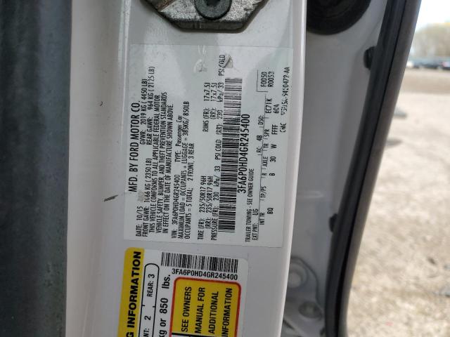 2016 FORD FUSION SE - 3FA6P0HD4GR245400