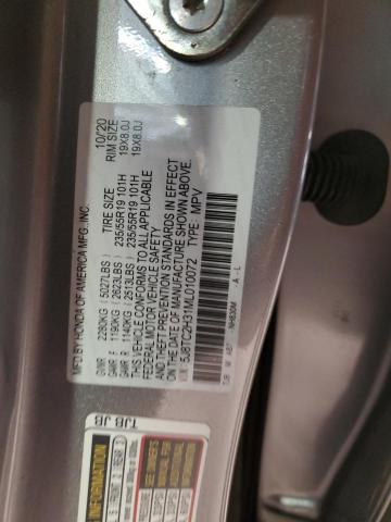 2021 ACURA RDX 5J8TC2H31ML010072